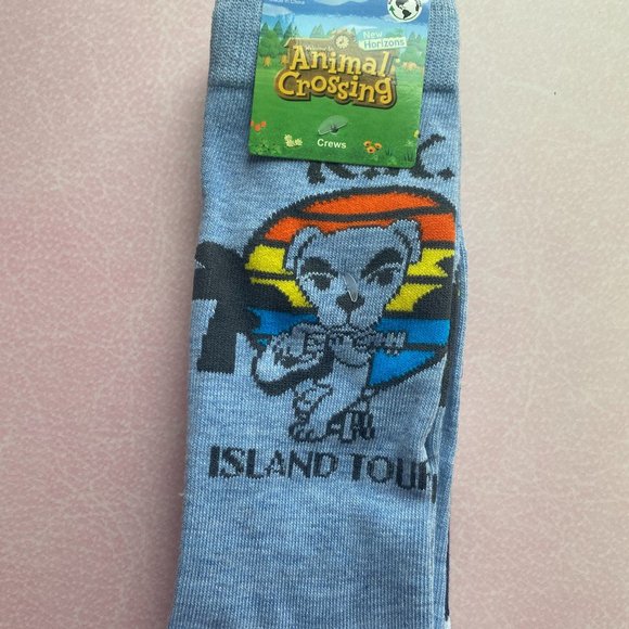 Nintendo's Animal Crossing K.K. Slider Crew Socks - Picture 1 of 2